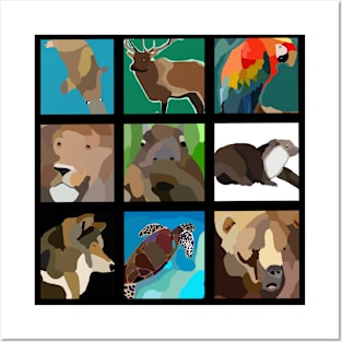 Animal Art Posters and Art